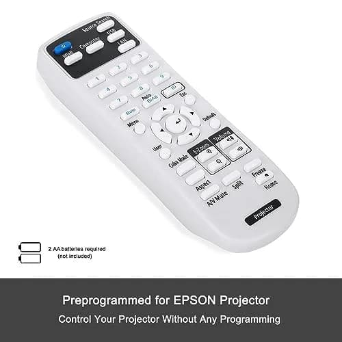 Litance Projector Remote Control 2198635 | Universal Epson Projector Replacement thumbnail 2