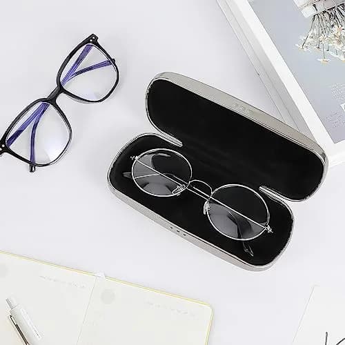 Hifot Metal Eyeglass Case, Hard Shell, Aluminum Spectacles Box, 15.5x6.5cm | Stylish & Durable Eyewear Protection thumbnail 5