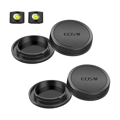 ULBTER EF-M Mount Body Cap Rear Lens Cover for Canon EOS M50 M6 M200 2Pack | Dust & Damage Protection thumbnail 1