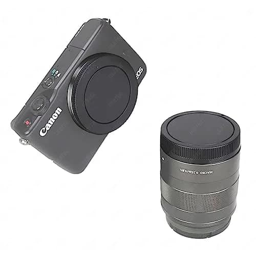 ULBTER EF-M Mount Body Cap Rear Lens Cover for Canon EOS M50 M6 M200 2Pack | Dust & Damage Protection thumbnail 3