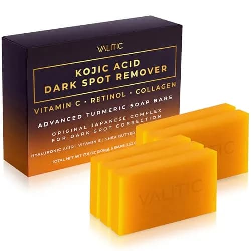 VALITIC Kojic Acid Dark Spot Remover Soap Bars 156g (5.5 oz) | Japanese Complex for Even Tone thumbnail 1