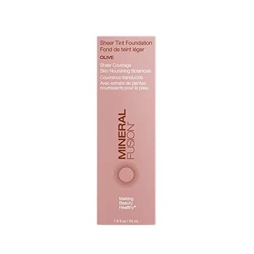 Mineral Fusion Sheer Tint Foundation Olive 3.6 fl oz (106 ml) | Age-Defying Antioxidant Protection thumbnail 2