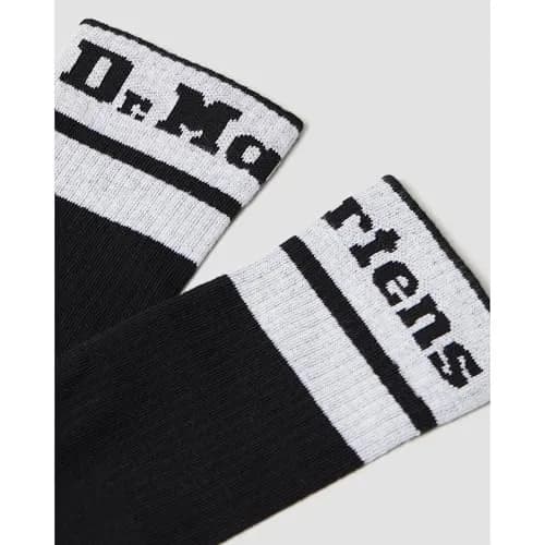 Dr. Martens Athletic Logo Sock, Organic Cotton Blend, M/L | Unisex Quarter Sock for Active Wear thumbnail 4