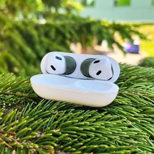 Comply Original Memory Foam Replacement Earbud Tips for Apple AirPods Pro 1 & 2 (3 Pairs, Pine Green) | Ultimate Comfort & Secure Fit thumbnail 4