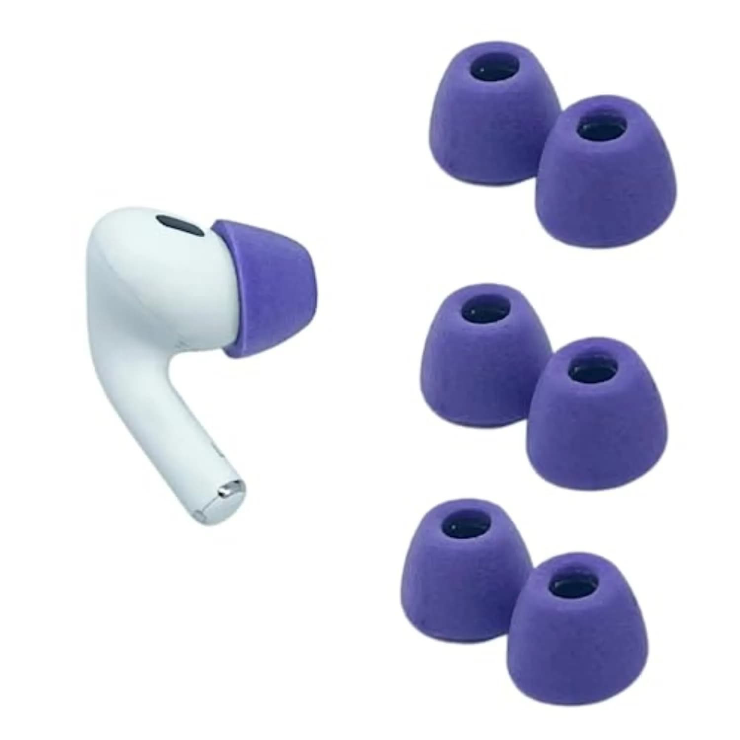 COMPLY Original Memory Foam Replacement Earbud Tips for Apple AirPods Pro 1 & 2 | All-Day Comfort & Noise Isolation