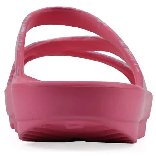 Island Surf Women's Coral Strappy Sandal, Fuchsia Print, Size 7 | Lightweight Post-Activity Recovery thumbnail 5