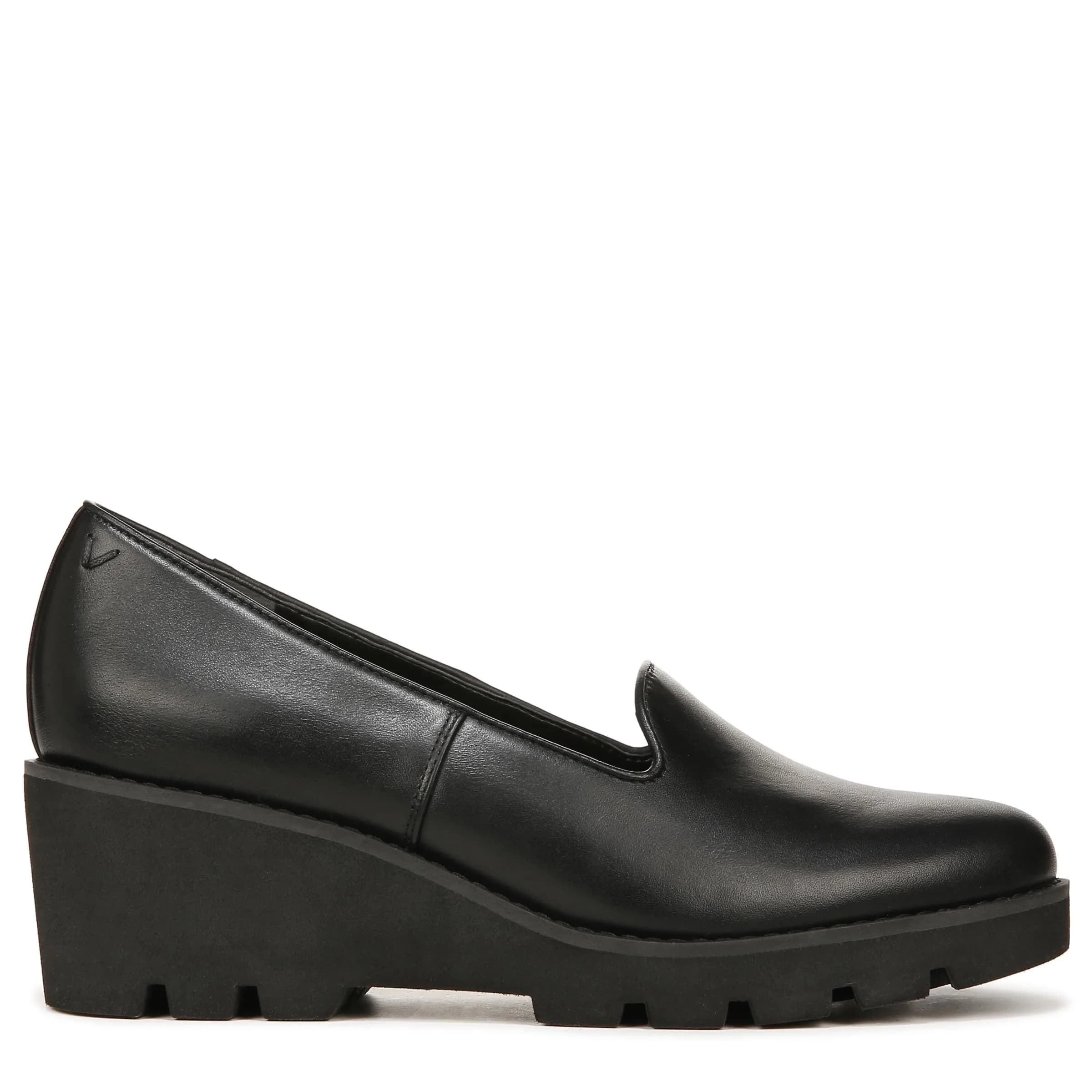 Vionic Women’s Aster Willa Wedge Dress Shoes Black Leather 8.5 Medium | Supportive Arch Support Orthotic thumbnail 7