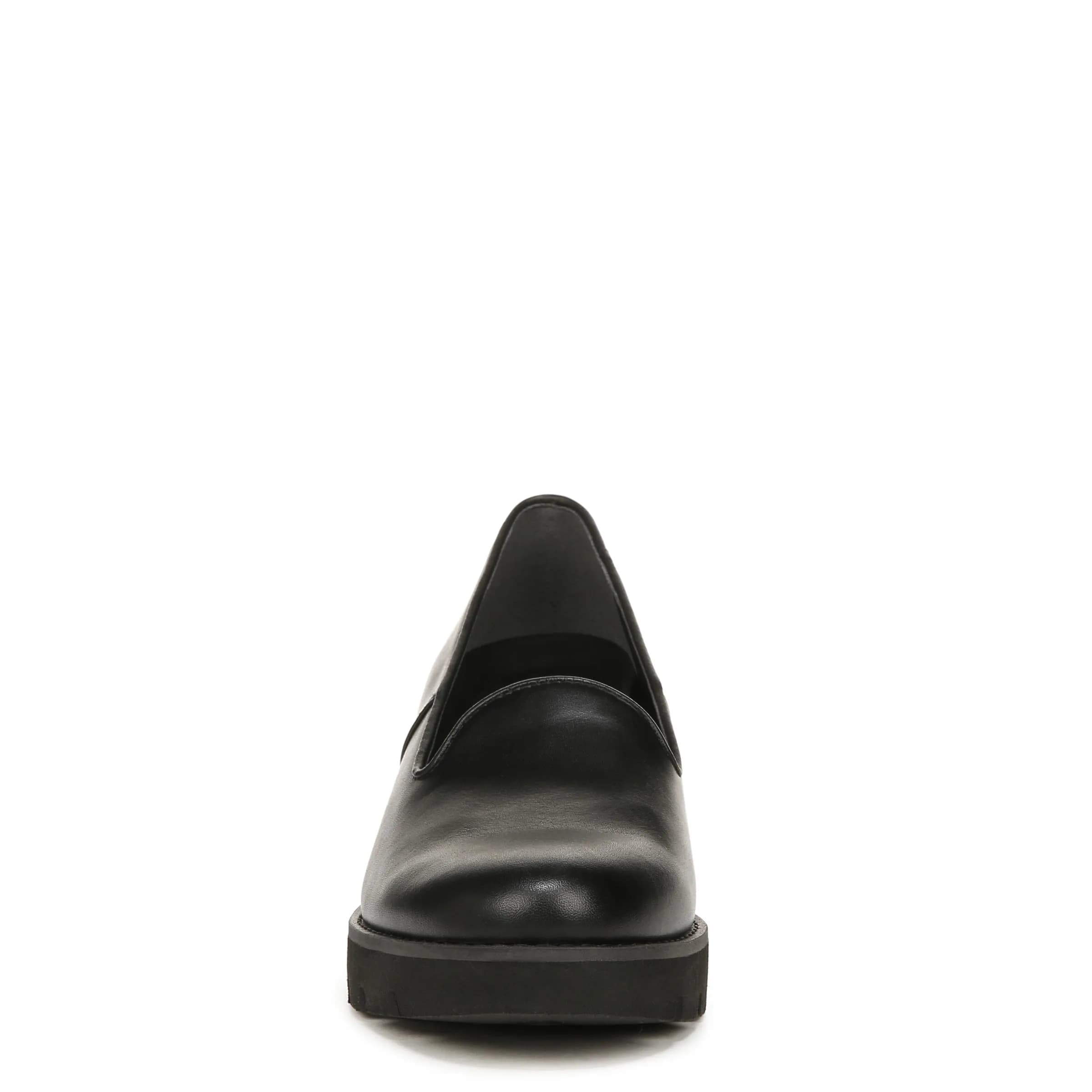 Vionic Women’s Aster Willa Wedge Dress Shoes Black Leather 8.5 Medium | Supportive Arch Support Orthotic thumbnail 8