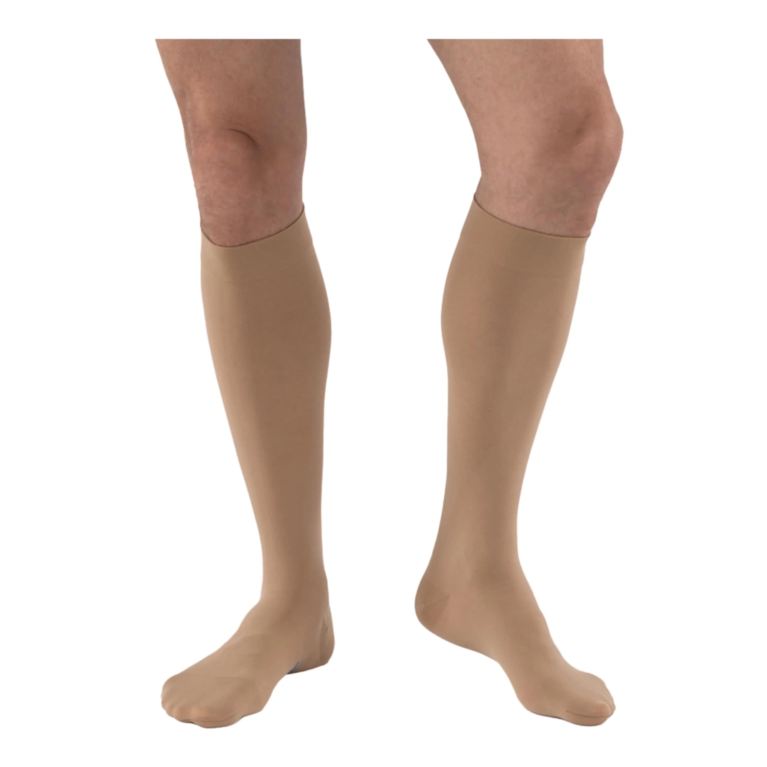 JOBST Relief 20-30 mmHg Compression Stockings Knee High Beige Medium | Support for Tired, Swollen Legs
