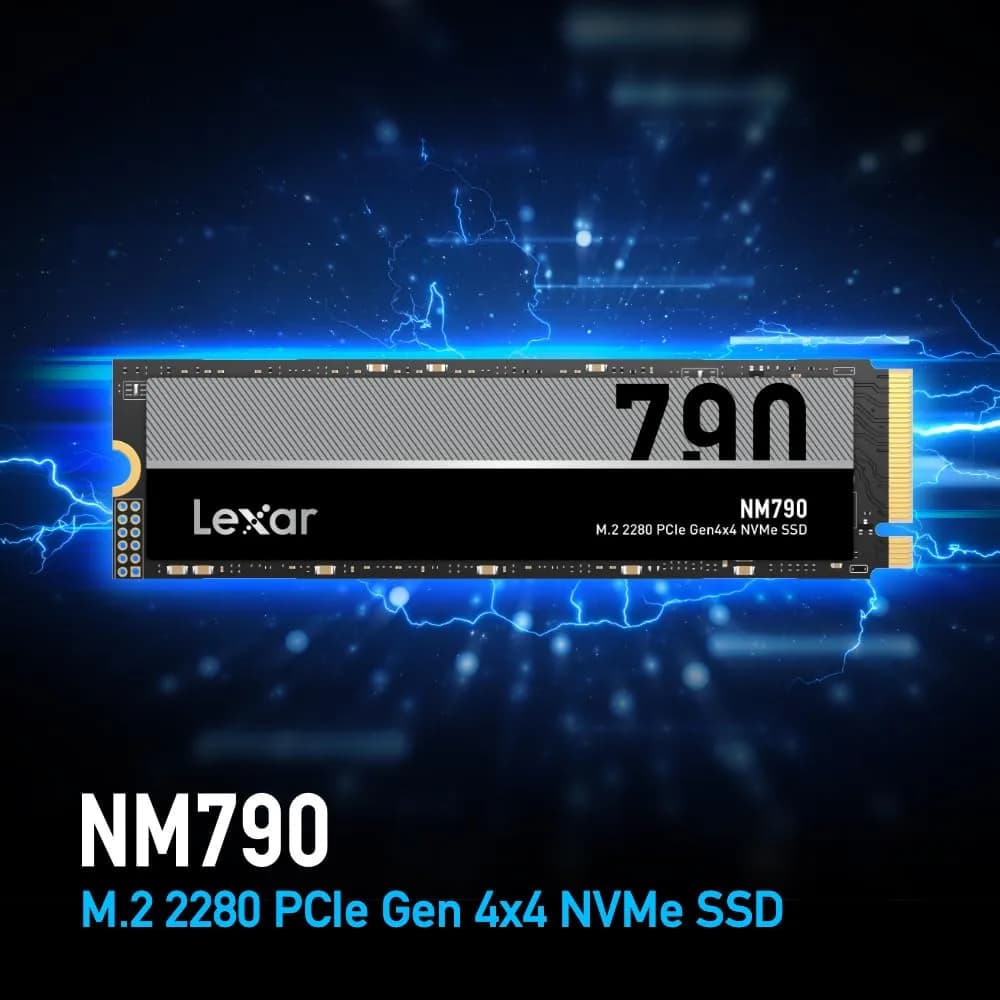 Lexar 4TB NM790 Internal NVMe SSD 4000 GB (4 TB) | PCIe Gen 4x4 M.2 2280 - view 7