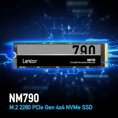 Lexar 2TB NM790 Internal NVMe SSD 2TB (2000 GB) | PCIe Gen 4x4 Speed thumbnail 8