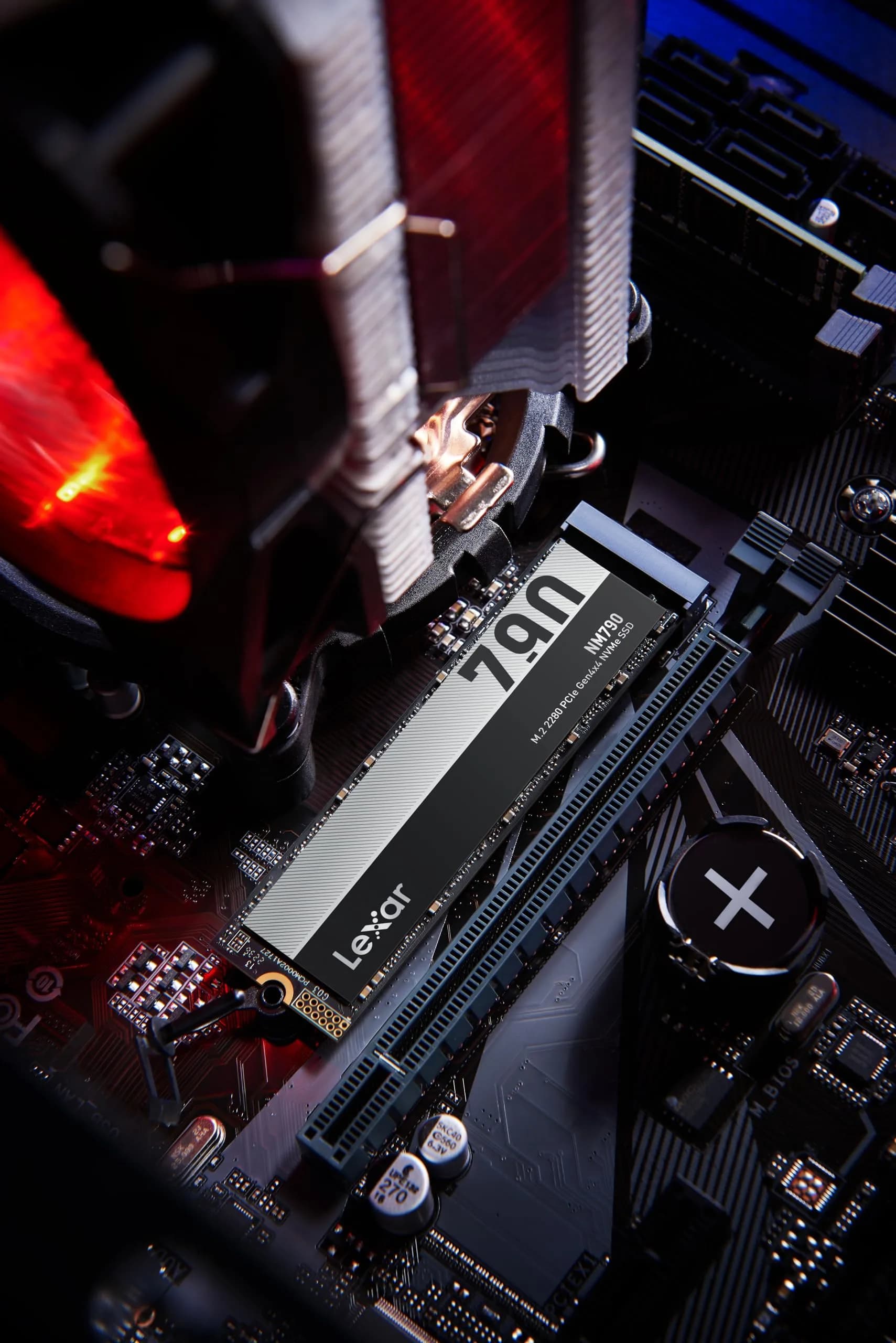 Lexar 2TB NM790 Internal NVMe SSD 2TB (2000 GB) | PCIe Gen 4x4 Speed - view 2