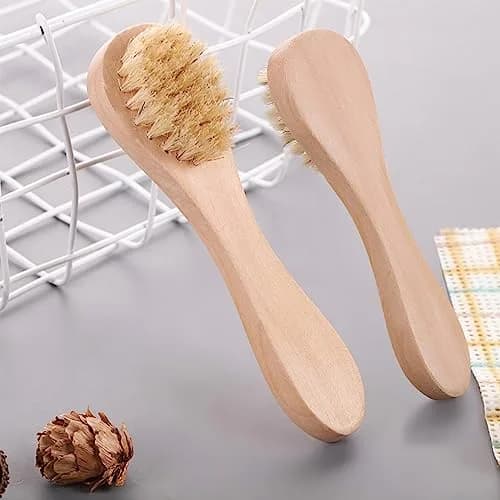 Kootinn Mini Dry Brush Natural Bristle Small Body Brush for Sensitive Areas | Exfoliating Facial & Skin Rejuvenation thumbnail 7