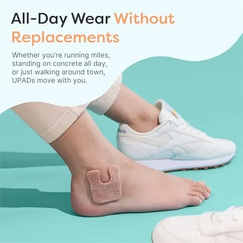 ZenToes U-Shaped Felt Callus Pads, 48 Count | Medical-Grade Felt Cushions for Foot Pain Relief thumbnail 8