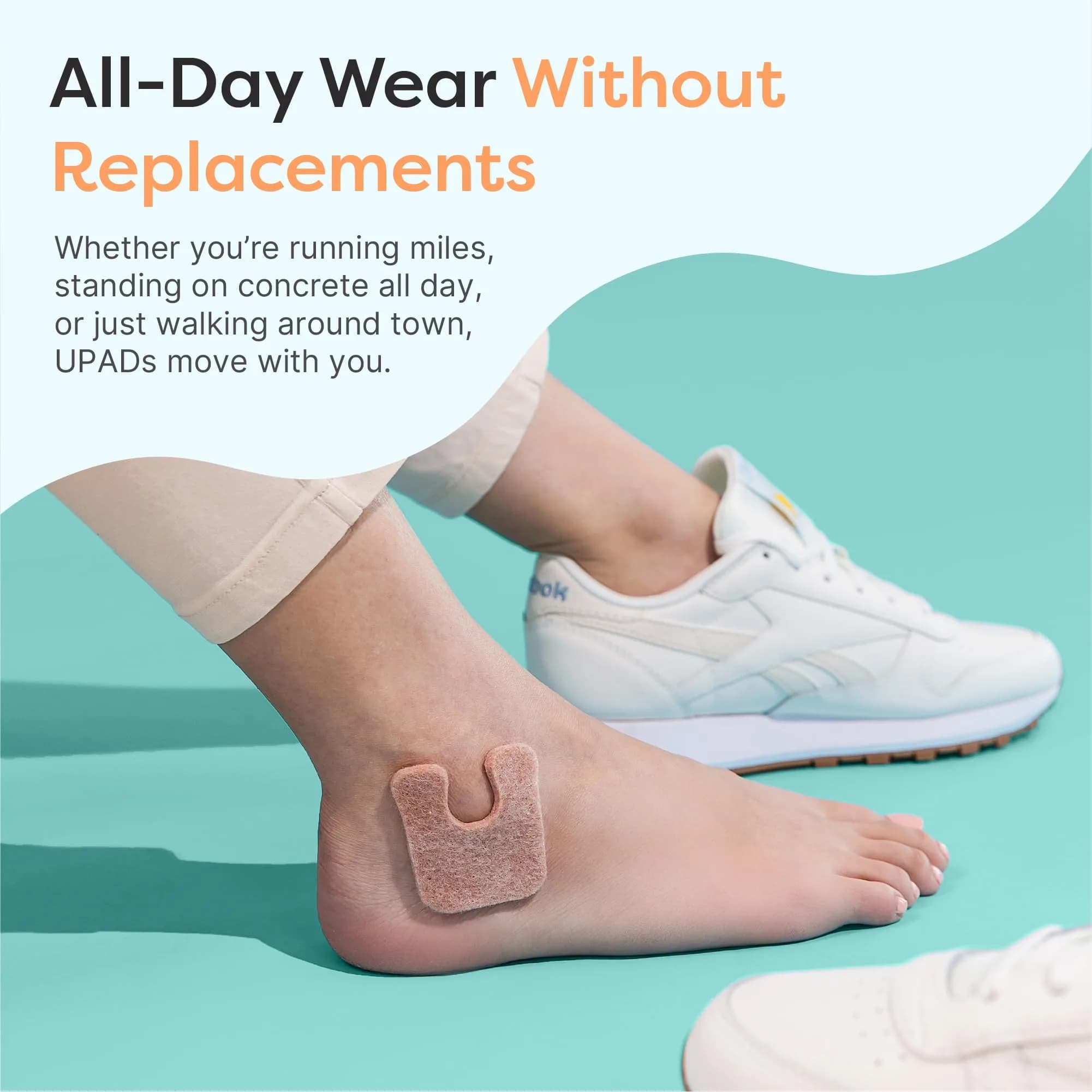 ZenToes U-Shaped Felt Callus Pads, 48 Count | Medical-Grade Felt Cushions for Foot Pain Relief - view 8