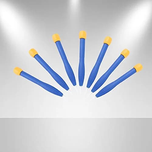 Haosie Plastic Screwdriver Set, 8pcs Slotted Head, Insulated, Ceramic, Home Hand Tools thumbnail 6