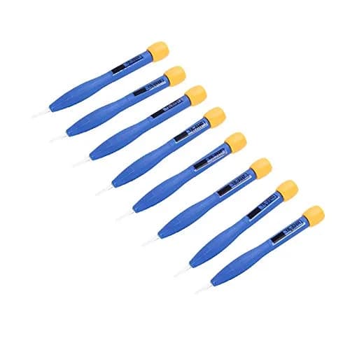 Haosie Plastic Screwdriver Set, 8pcs Slotted Head, Insulated, Ceramic, Home Hand Tools thumbnail 8