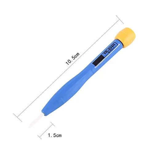 Haosie Plastic Screwdriver Set, 8pcs Slotted Head, Insulated, Ceramic, Home Hand Tools thumbnail 2