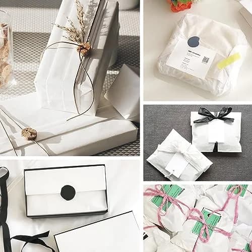 Simetufy White Tissue Paper 24 x 36 Inches (32 Sheets) | Acid-Free & Recyclable for Gifts & Crafts thumbnail 5
