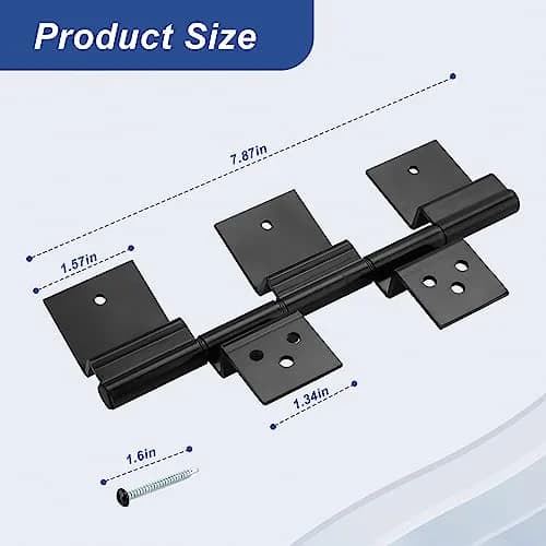 Ximoon RV Entry Door Friction Hinge Kit for 5th Wheel | Durable RV Hardware Upgrade thumbnail 3