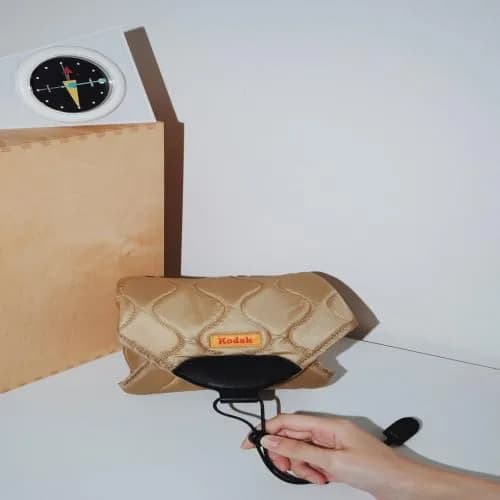 KODAK Camera Wrap Size L 38.5x38.5cm Water-Resistant Dust-Free Cloth for Camera (Light Grey) | Anti-Scratching thumbnail 2