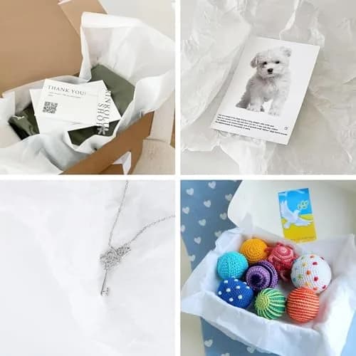 Simetufy White Tissue Paper Sheets 20x30 Inches (115 Sheets) | Archival Quality for Gifts & Crafts thumbnail 7