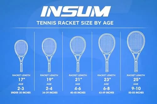 INSUM Junior Tennis Racket 17 Inch | Lightweight Aluminum, Beginner-Friendly (70-120 chars) thumbnail 8