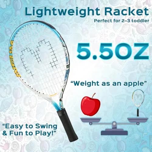 INSUM Junior Tennis Racket 17 Inch | Lightweight Aluminum, Beginner-Friendly (70-120 chars) thumbnail 2