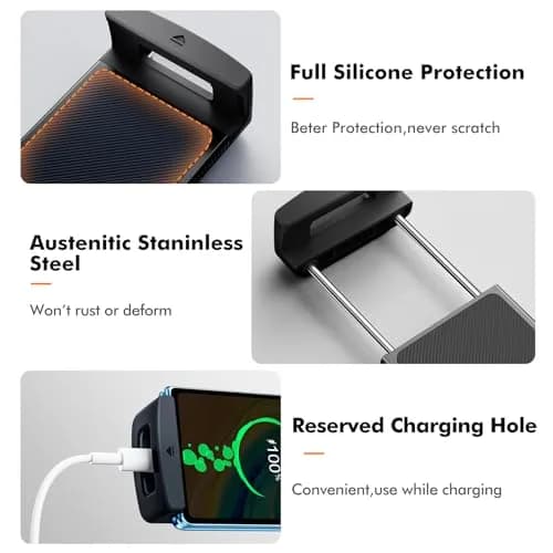 OATSBASF Air Vent Clip Car Phone Mount for Galaxy Fold 8 Ultra/8/7/6 | 360° Rotatable, Heavy-Duty, Universal Compatibility thumbnail 8
