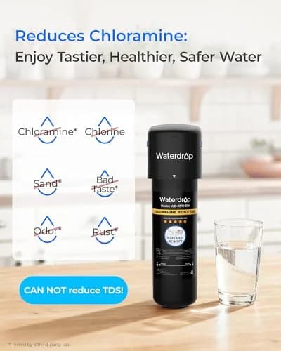 Waterdrop 10UB-CM Under Sink Water Filter System 950 Gallons (3596 Litres) | NSF/ANSI 42 Certified Chloramine Reduction thumbnail 2