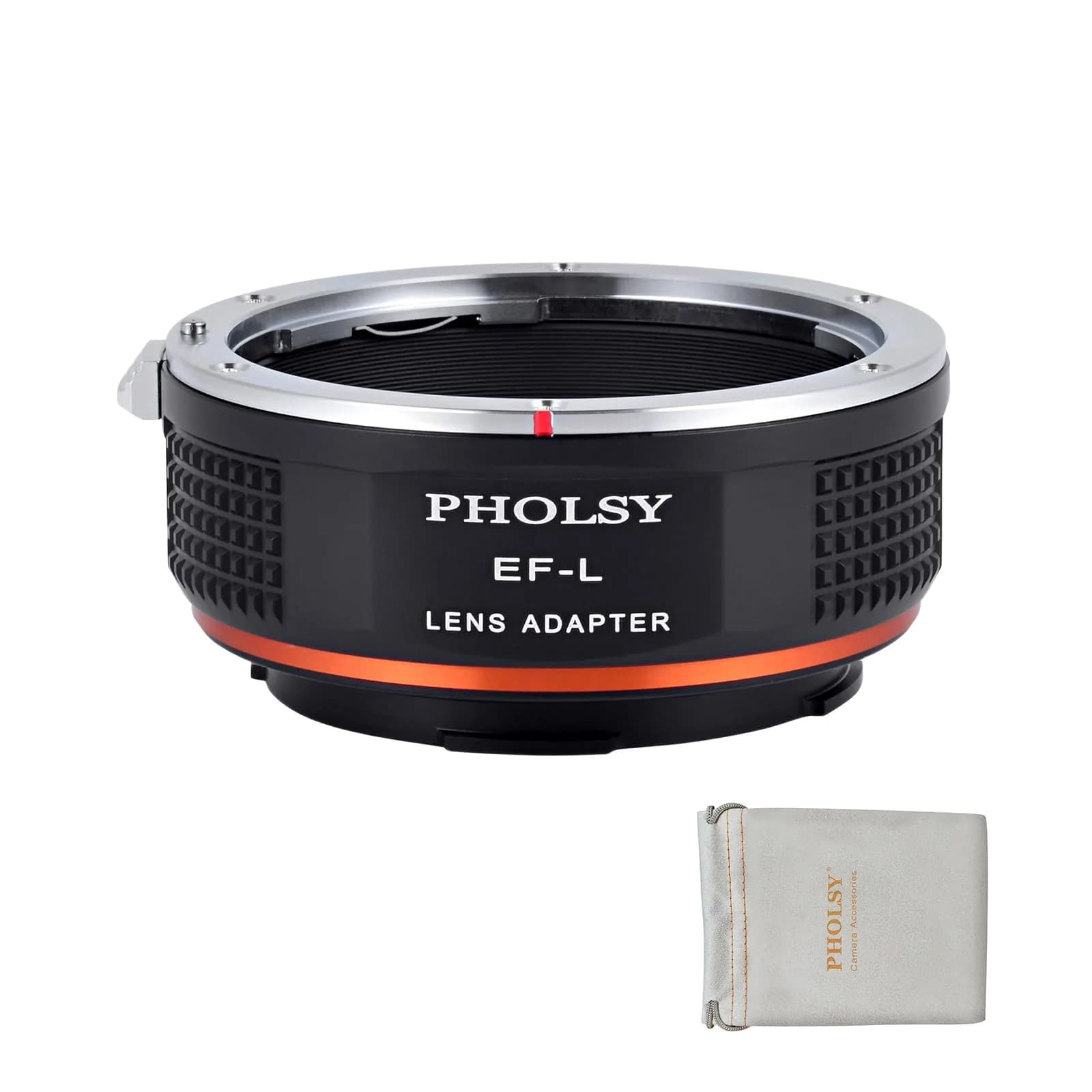 PHOLSY Lens Mount Adapter Compatible with Canon EF Lens to Leica L Camera | Precise, Durable & Image-Quality Preserving — Canon EF / EF S to Leica L