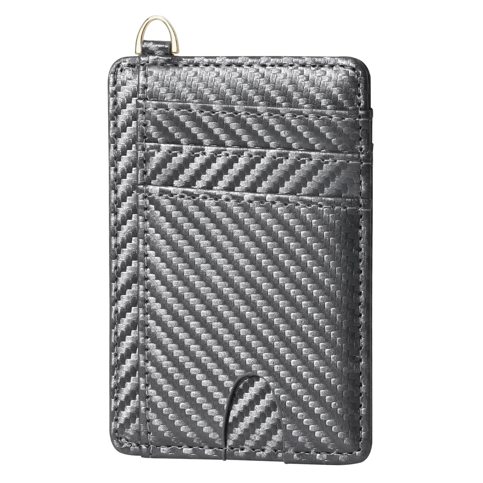 GEEAD Slim Minimalist Front Pocket RFID Blocking Card Holder Wallets for Men & Women | Compact & Secure