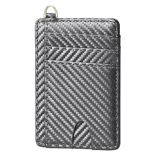 GEEAD Slim Minimalist Front Pocket RFID Blocking Card Holder Wallets for Men & Women | Compact & Secure thumbnail 1