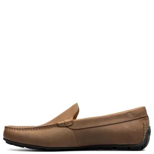 Florsheim Motor Moc Toe Venetian Driver Men's Slip On 9.5 Wide Brown | Casual Comfort for Men thumbnail 2