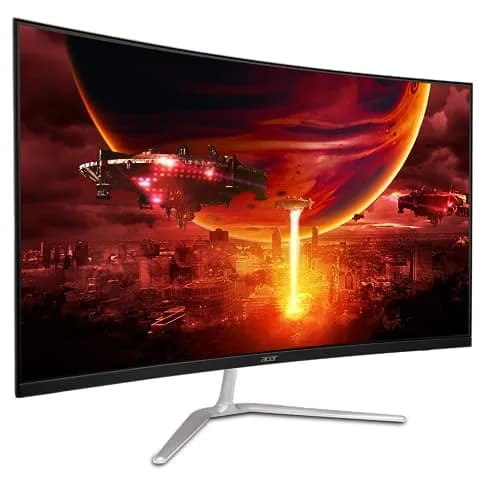 Acer Nitro 31.5in FHD 1920x1080 Curved 180Hz Gaming Monitor EDA320Q Pbiipx | AMD FreeSync Premium, 180Hz, 1ms Response, VESA Mount thumbnail 8