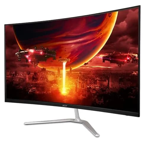 Acer Nitro 31.5in FHD 1920x1080 Curved 180Hz Gaming Monitor EDA320Q Pbiipx | AMD FreeSync Premium, 180Hz, 1ms Response, VESA Mount thumbnail 9