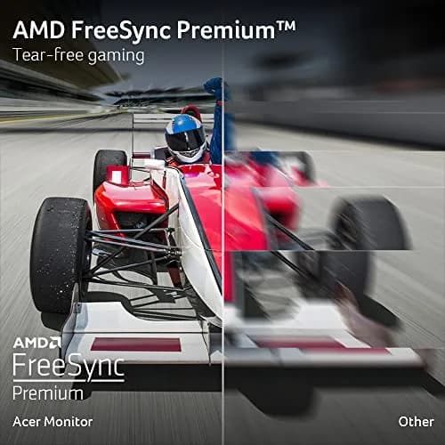 Acer Nitro 31.5in FHD 1920x1080 Curved 180Hz Gaming Monitor EDA320Q Pbiipx | AMD FreeSync Premium, 180Hz, 1ms Response, VESA Mount thumbnail 3