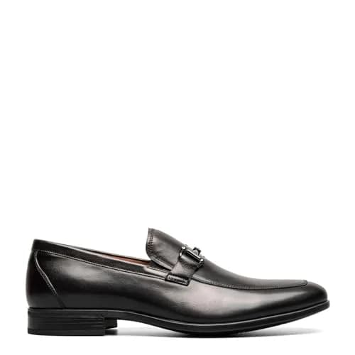 Florsheim Zaffiro Moc Toe Bit Loafer Men's Slip On 10.5 D(M) US Black | Classic Leather Comfort thumbnail 2