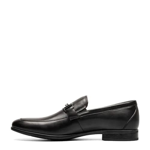 Florsheim Zaffiro Moc Toe Bit Loafer Men's Slip On 8.5 D(M) US Black | Classic Leather Comfort thumbnail 6