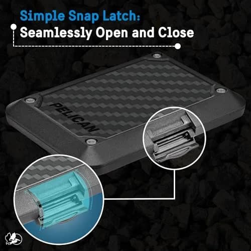 Pelican MagSafe Wallet with RFID Blocking for Cards and Cash - Black | Shields Your Cards from Digital Threats thumbnail 5