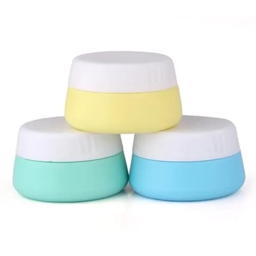 EZY DOSE Reusable Silicone Storage Jar 3.5 oz (103 ml) | TSA-Approved Travel Containers thumbnail 1