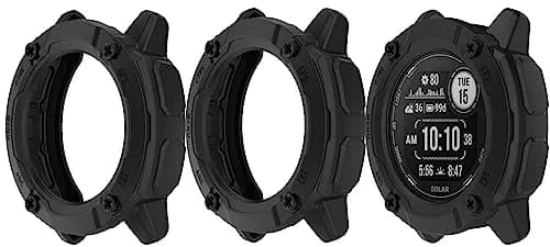 TenCloud 3 Pack Instinct 2X Watch Case | Compatible with Garmin Instinct 2X/2X Solar Tactical Edition, Black thumbnail 1