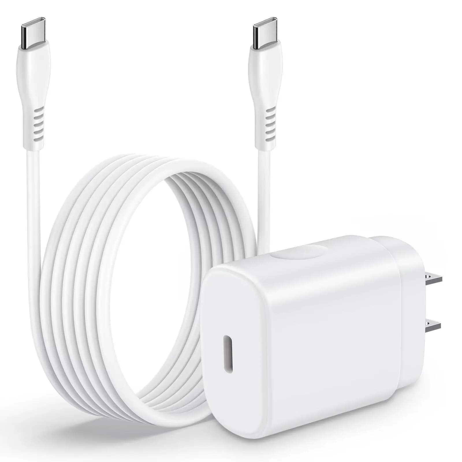 VIFIGEN 25W USB-C Charger with 6FT Cable | Fast Charging for Samsung & Pixel Phones - main product image