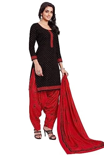 Miraan Cotton Printed Readymade Salwar Suit for Women (XX-Large) | Stylish, Durable & Light-Weight thumbnail 4