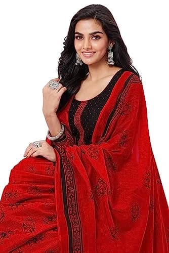 Miraan Cotton Printed Readymade Salwar Suit for Women (XX-Large) | Stylish, Durable & Light-Weight thumbnail 6