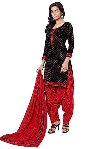 Miraan Cotton Printed Readymade Salwar Suit for Women (XX-Large) | Stylish, Durable & Light-Weight thumbnail 3