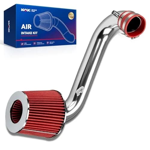 KAX 2.5" Performance Cold Air Intake Kit for 2001-2005 Civic 1.7L | Red thumbnail 1