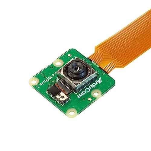 Arducam Raspberry Pi Camera Module 3 12MP IMX708 Autofocus Pi Cam V3 with 15-22pin FFC Cable thumbnail 1