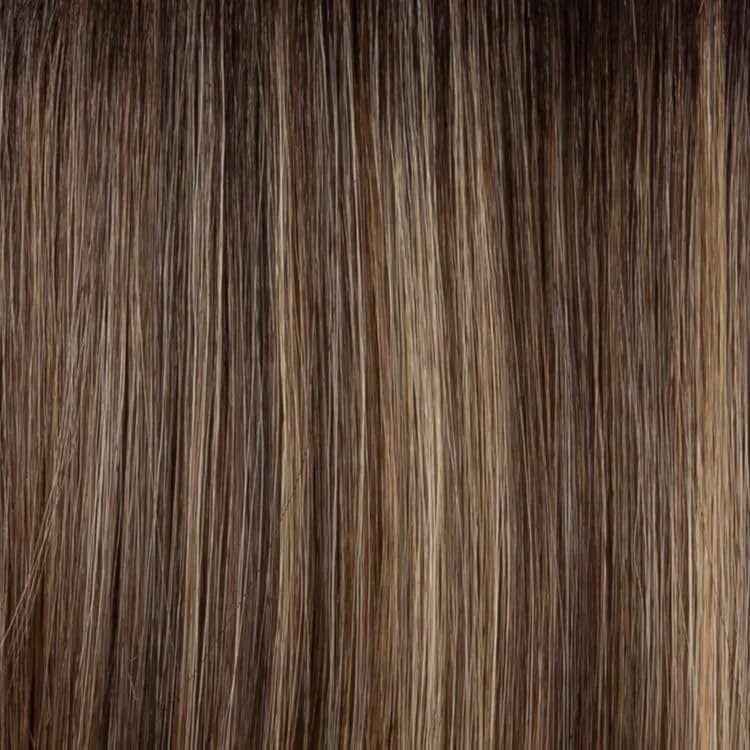Hair u wear Kim Kimble Jasmine Shoulder-Length Wig with Lush Layers & Glam Volume, Average Cap, MC11SS Butter Pecan thumbnail 3