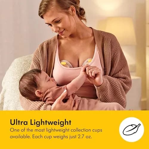 Medela Hands-Free Collection Cups 5 oz (150 ml) | 2-Piece Set for Freestyle Flex, Pump in Style, Swing Maxi thumbnail 4